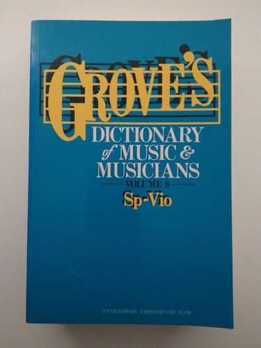 Grove's Dictionary of Music & Musicians Volumes 1-10 Fifth Edition VINTAGE P/B's - Picture 19 of 24