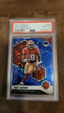 2021 Panini Mosaic Trey Sermon No Huddle Blue /75 Psa 10 pop 1 