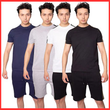 Mens Short Sleeve TShirt Shorts 2 piece shorts Set Summer tracksuit Men 2253