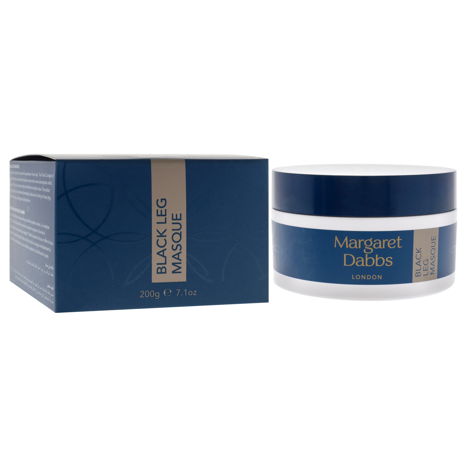 Black Leg Masque by Margaret Dabbs for Unisex - 7.1 oz Mask