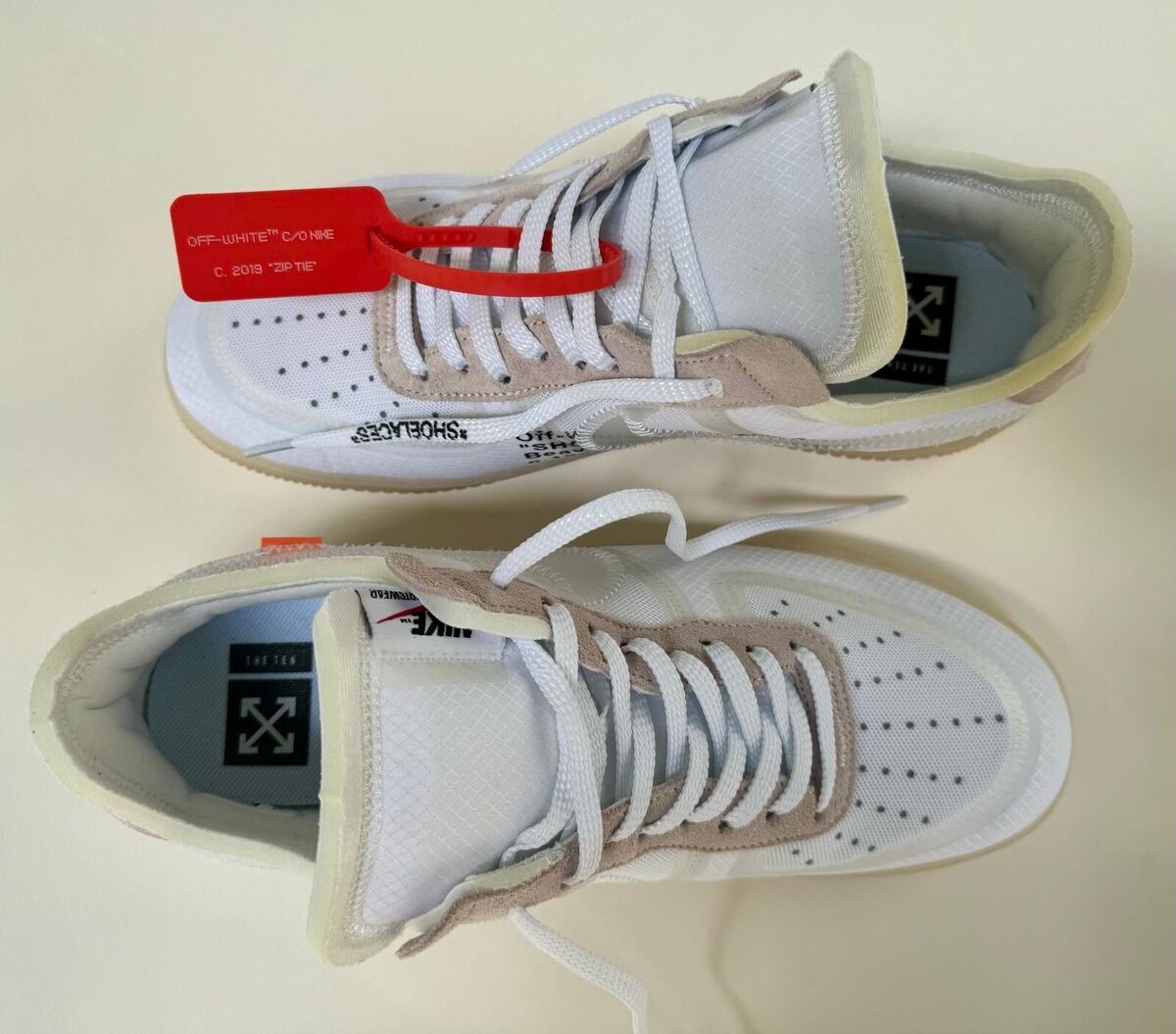 Size 11 - Nike Off-White x Air Force 1 Low The Ten (No Size 11 - Nike Off-White x Air Force 1 Low The Ten (No