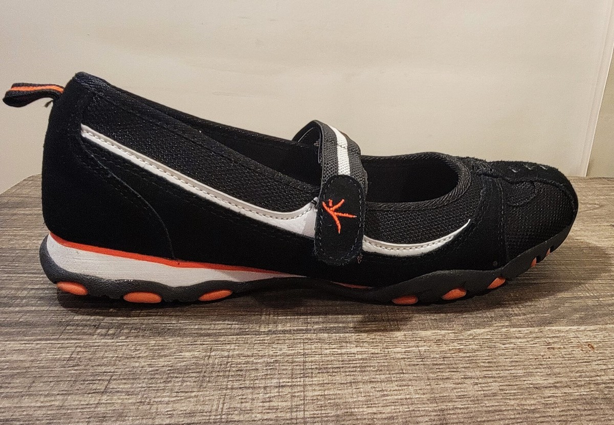 Danskin Now-Women's Black Cushioned strapped Comfort shoes size