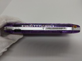 Sony PSP-3000 Playstation Portable Console Clear Purple Shell Custom [w/+40Game]