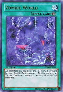Zombie World - LCJW-EN213 - Ultra Rare - 1st Edition x1 - Near Mint