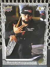 2022 Upper Deck  AEW Santana Wrestling Card #22 WWE TNA LAX AEW Sweet Card
