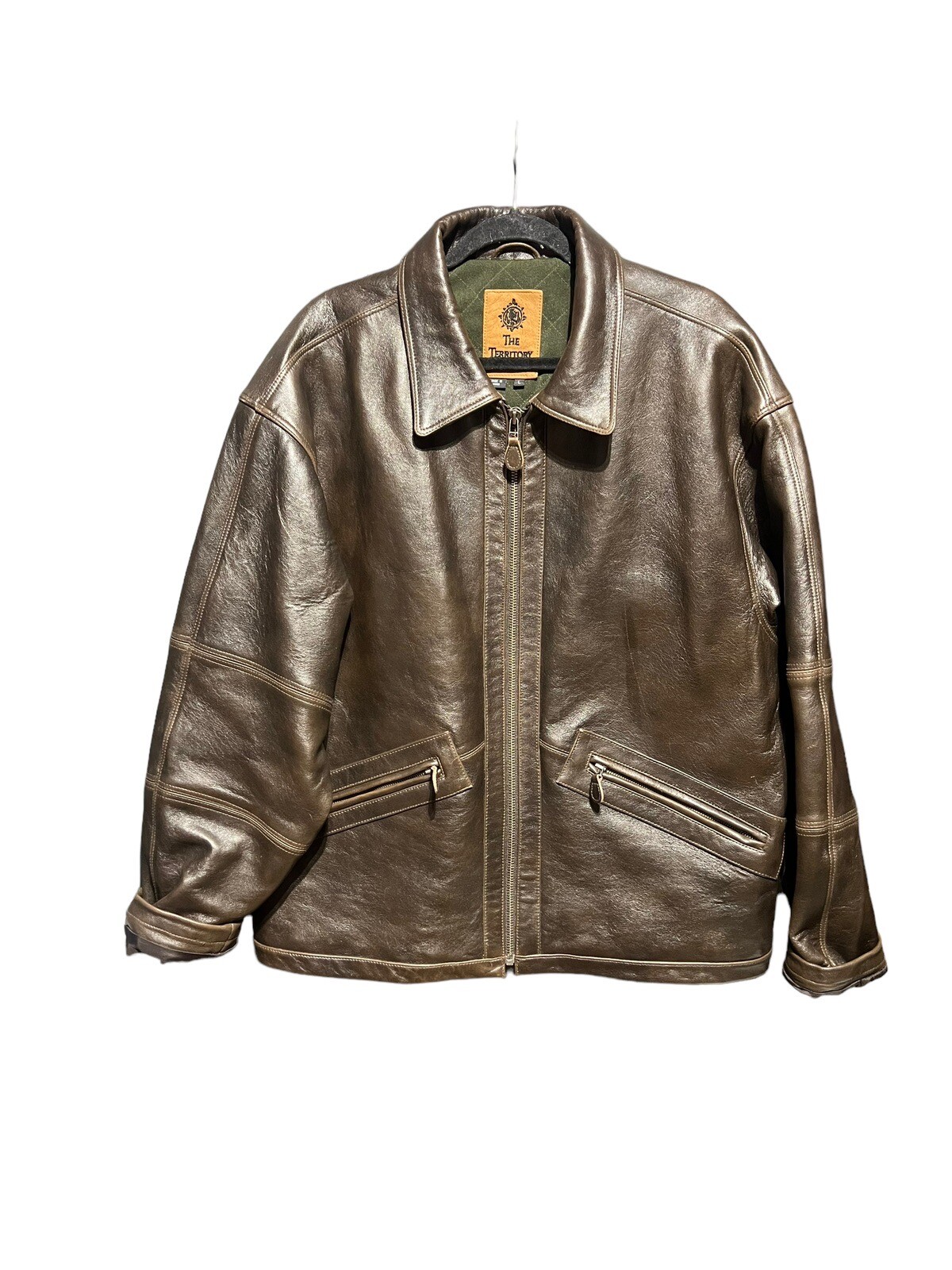 The Territory Ahead Menâs Leather Jacket Size Large Hâ¦ - Gem