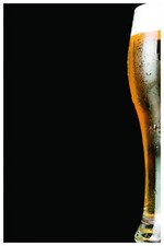 Lavagna in Plexiglass da parete  bar ristorante enoteca pub 48x72 cm Birra Beer