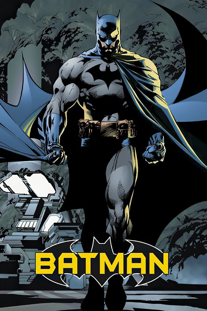 Batman - Comic Poster / Print (The Dark Knight Walking