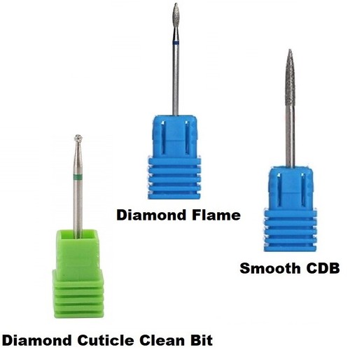 3/32'' Ceramic Carbide Nail Art Electric Rotary File Drill Bits Head Manicure - Picture 8 of 10