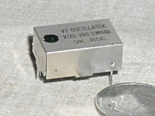 1 VECTRON MICROCHIP 19.44 MHZ 19M440 HCMOS CONTROLLED OSCILLATOR 5V PCB PWB USA