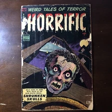 Horrific #7 Pre-Code Horror PCH Golden Age Don Heck 1953
