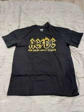 AC/DC For those about to Rock Men's T-Shirt NWT