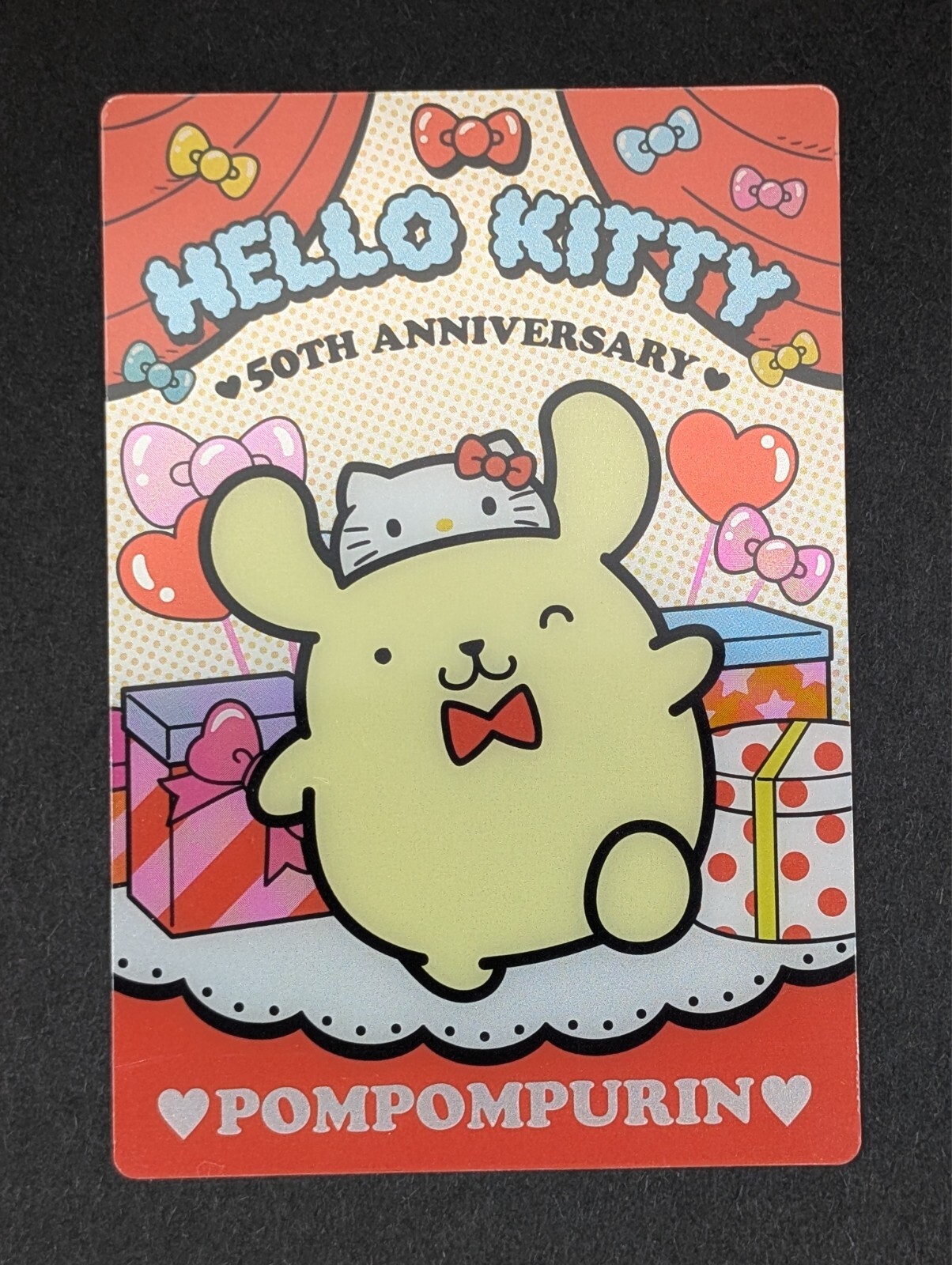 Pompompurin #03 - Sanrio Hello Kitty 50th Anniversary Wafer Card Series 5 NM