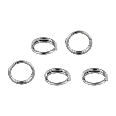 Schlüsselringe aus Edelstahl 5 / 8 / 10 / 15 / 20 / 25 / 30 mm Spaltringe