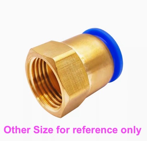10pcs 6MM Tube x 3/8" BSP G Female Pneumatic PUSH TO CONNECT RELEASE AIR FITTING - 第 3/6 張圖片
