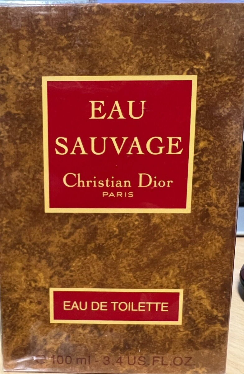Christian dior sauvage eau de toilette 3.4 SPRAY Vintage, Rare