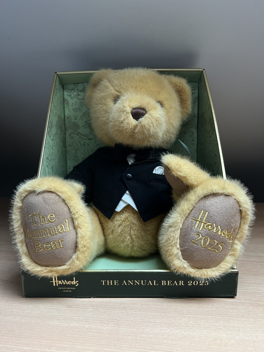 Harrods Annual Bear 2025 - LIMITED EDITION - Henry - BRAND NEW IN