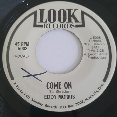 Eddy Morris Come On So Does My Heart Northern Soul Record Original Lowrider Flip