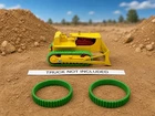 Lesney Matchbox King Size No. 3 Caterpillar D9 Bulldozer Tracks Only