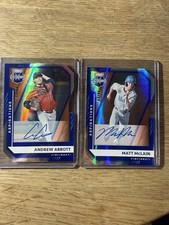 2021 Elite Extra Edition Matt McLain /99 Auto + Andrew Abbott /84 Auto REDS 🔥🔥