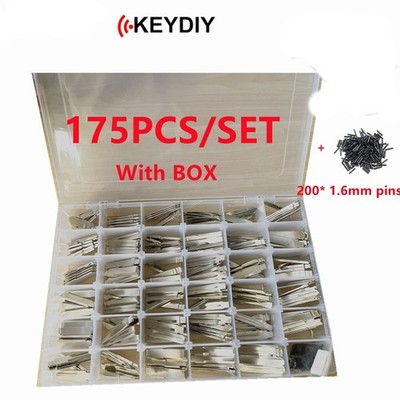 175pcs KD Key Blade Set Remote Blank Uncut for KD900 KD-X2 VVDI Xhorse JMD + Box