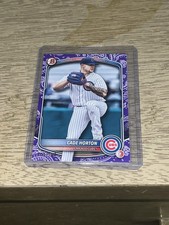 2025 Bowman - Prospects Cade Horton #BP-10 Purple Pattern /199 (RC)