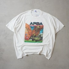 Vintage Russell Athletic AFCA Football Coaches T-Shirt White XL Made in USA 90s