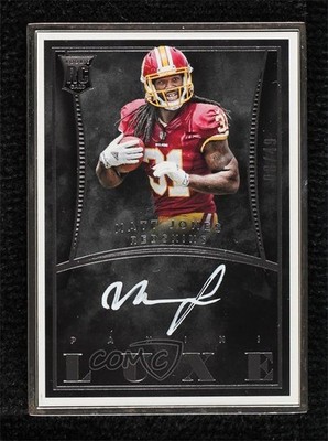 2015 Panini Luxe Framed Rookie Silver 8/49 Matt Jones #RA-MJ Auto RC 0q3