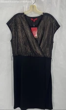Narciso Rodriguez NWT Women's Black Dress Sz L