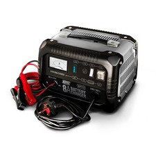 Maypole Heavy Duty Steel Case 8A / 8 Amp 12V Car Van Tractor Battery Charger