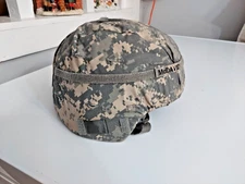 US Army  Gentex Helmet MEDIUM ACU Camo Advanced Combat Ballistic 