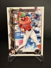 Cam Smith 2025 Topps Holiday #H121 Elf Hat SP Image Variation Rookie Astros