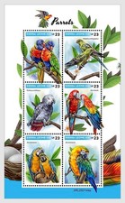 SIERRA LEONA 2025 MNH Loros 138LE #1144a