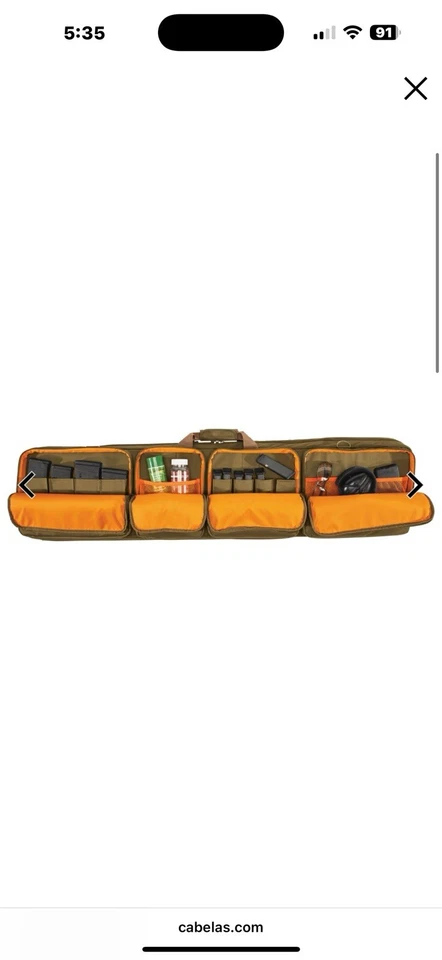 3-Gun Case carries firearms securely during transport, accessories organized - Image 4 of 4