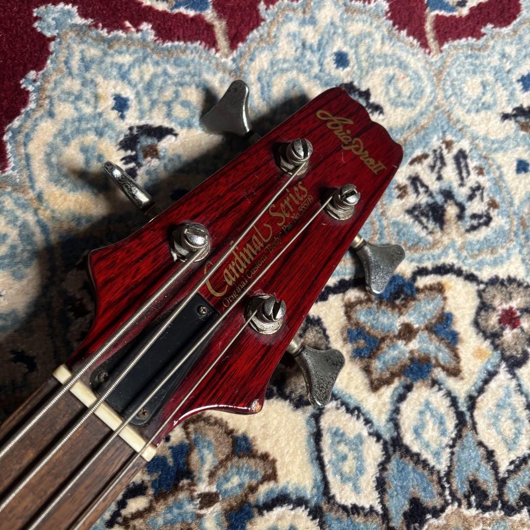Electric Guitar Aria Pro II CSB Deluxe Cardinal Series Red Made in