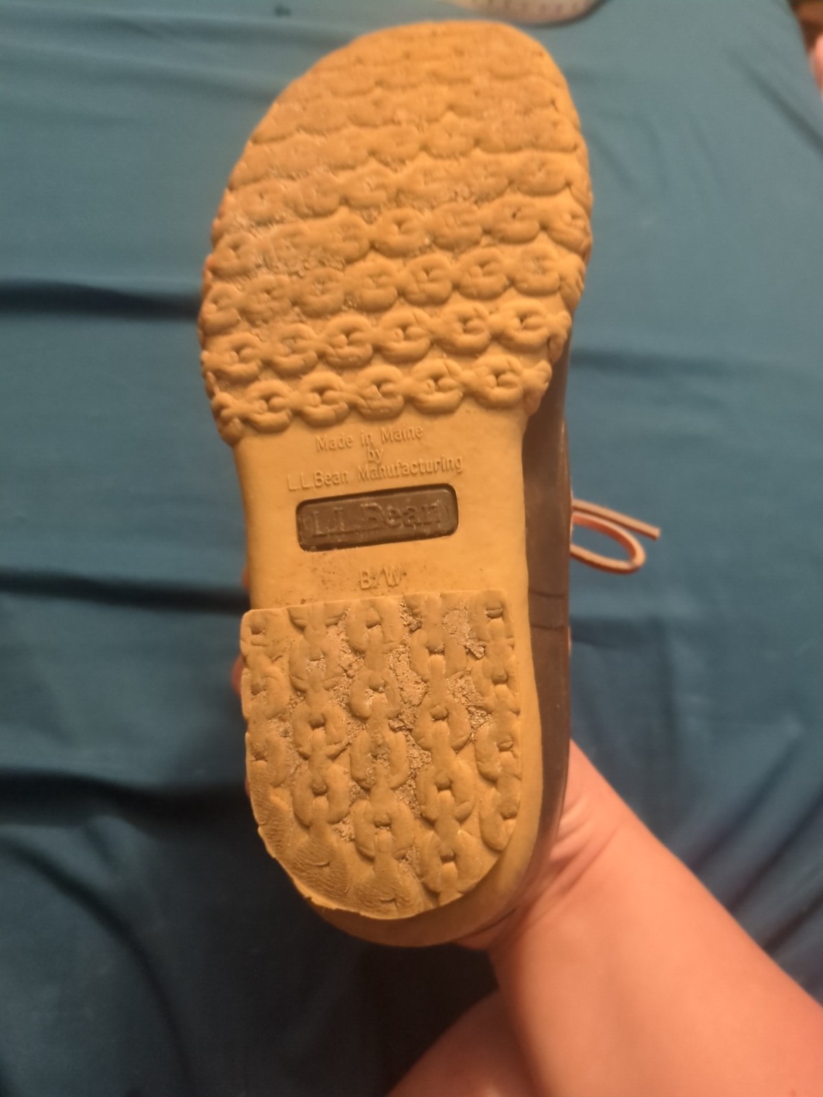 LL Bean Boots Low Duck Moc Made in Maine USA Rain Mud Muck Women's 6.5