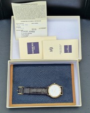 GENTS RAYMOND WEIL 18K GOLD PLATED QUARTZ WATCH, REF 5543, BOX & Papers, Working