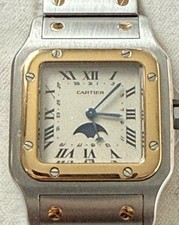 Cartier Santos Quartz 119901 Neu & unbenutzt, Full-Set mit Box allen Papieren