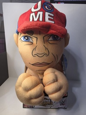 WWE Rumble Champ John Cena Rumbling Plush with Sound New!