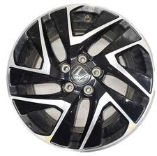 15 16 HONDA CRV Wheel 17X7 TWISTED SPOKE BLACK WITH MACHINE FACE