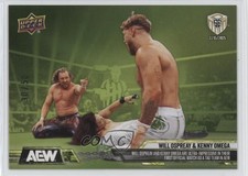 2025 AEW Match Dated Moments SE Green 30/50 Will Ospreay Kenny Omega #7 1i7h