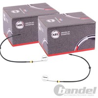 2X A.B.S. Handbremsseile Hinten Beidseitig Passend FüR Smart Fortwo Links+Rechts