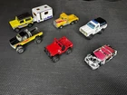 Lot of 7, Vintage Matchbox Cars 80's 90’s, Rover Camper 300zx Silverado Jeep