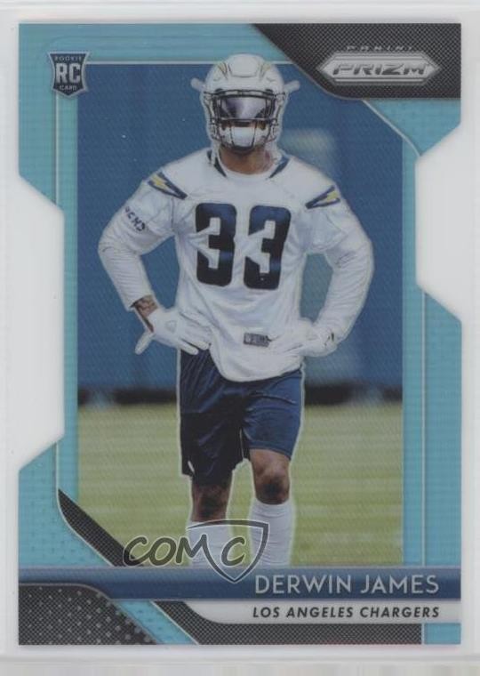 2018 Panini Prizm Light Blue 115/199 Derwin James #248 Rookie RC 10lj