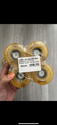 Luminous Roller Quad Skate Wheels - Picture 1 of 2