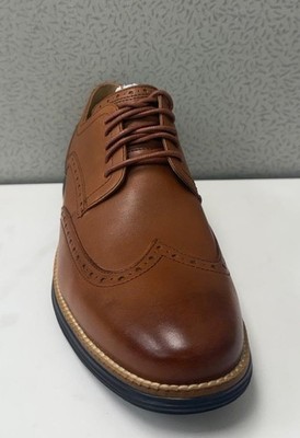 Cole Haan ØriginalGrand Wingtip Oxford - Woodbury Java, Size 10
