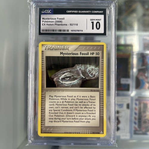 Mysterious Fossil graded CGC 10 for sale on eBay