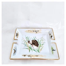 NO TARIFF Hermes Ashtray Whites  2337698