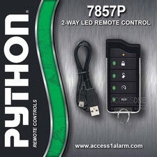 Python 7857P 2-Way LED Remote Control With USB Charger and Manual For The 5806P