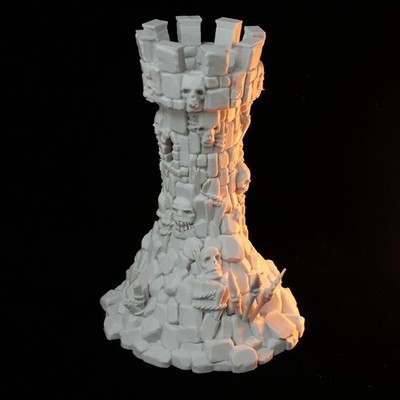 Goblin Guard Tower Wachturm modular Tabletop Gelände Fantasy Goblin
